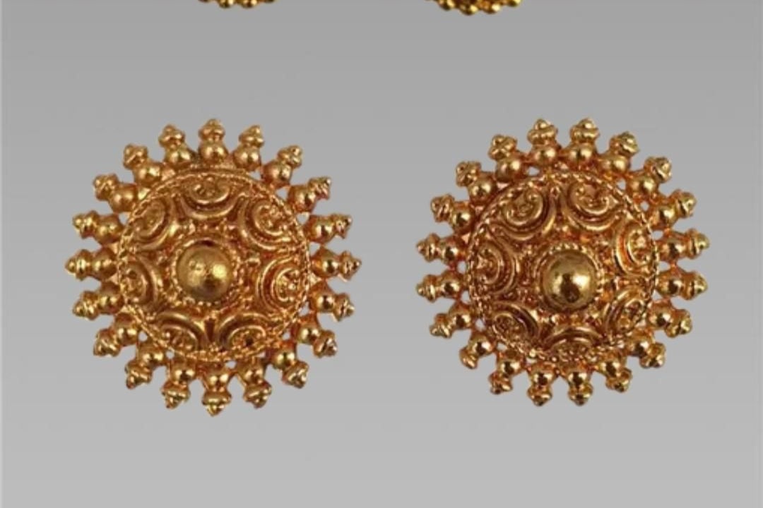 Trendy Gold Plated Earrings (Combo)