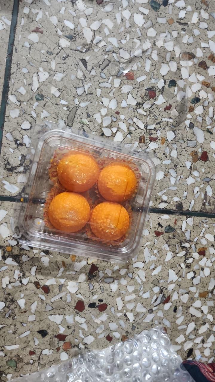 Laddoo Shape Candle Pack of 4