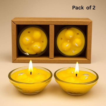 Rasmalai Scented Candle (Pack of 2)