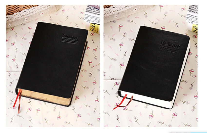 Creative Retro Students Daily Notebook Book Shaped Writing Notepad Office School Notebooks Diary Book Stationery Supplies