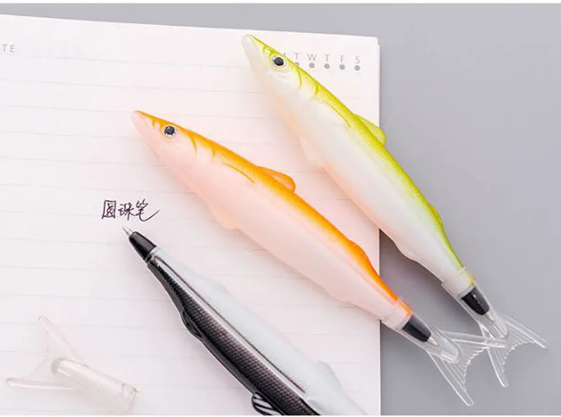 Cute Kawaii Sea Fish Stationery Creative Ballpoint Pen Office School Supply Novelty Funny Lovely Pens