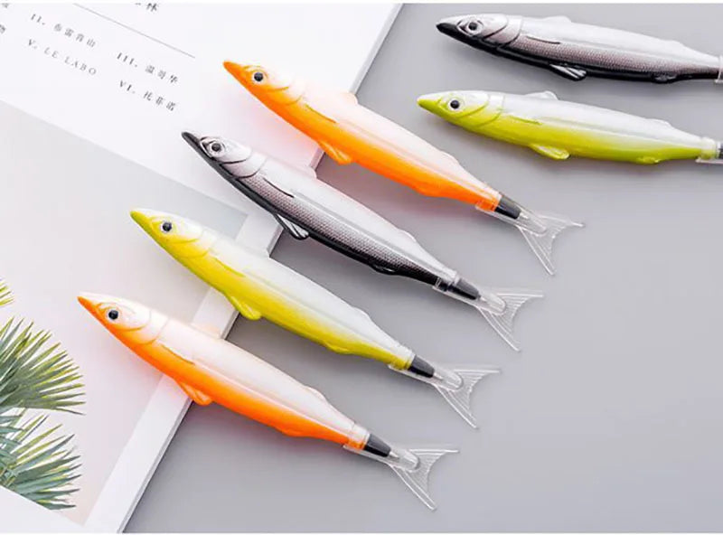 Cute Kawaii Sea Fish Stationery Creative Ballpoint Pen Office School Supply Novelty Funny Lovely Pens