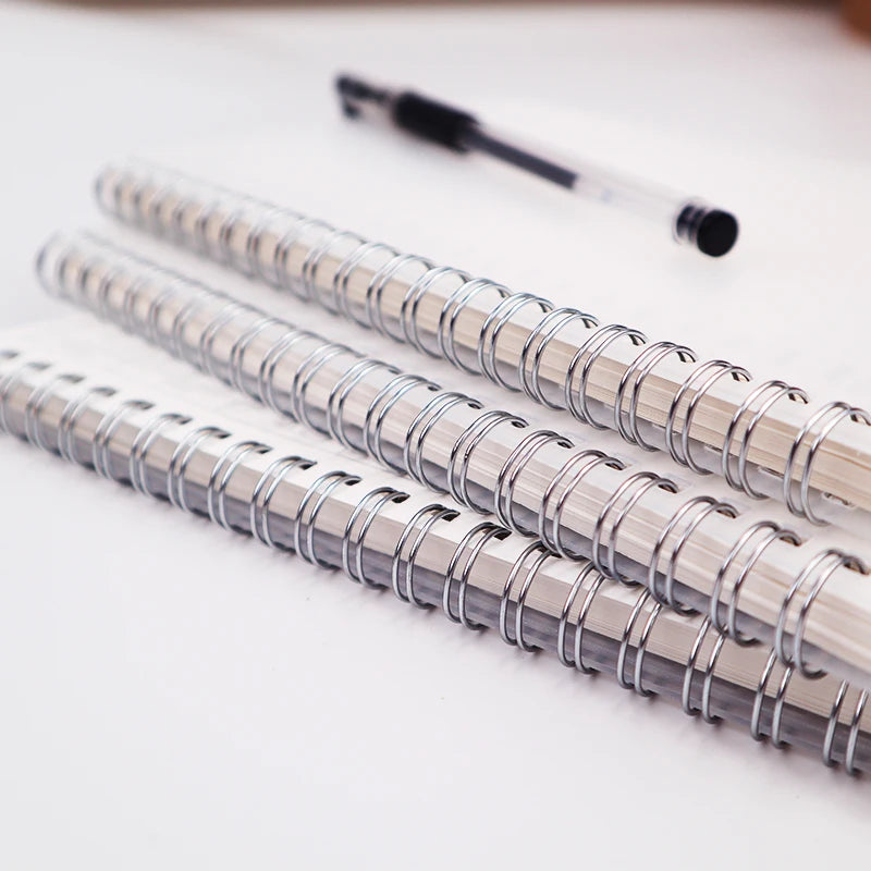 2025 Notebooks Agenda Daily Weekly Monthly Plan Spiral Organizer A5 Note Books Monthly Transparent Schedule Agenda Planner