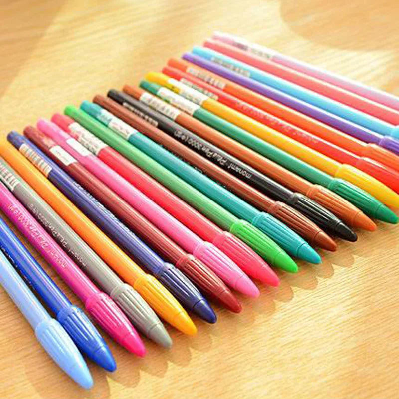 1pc mon 3000 Water soluble ink Fiber water pen hook line Art Marker Plus Pens