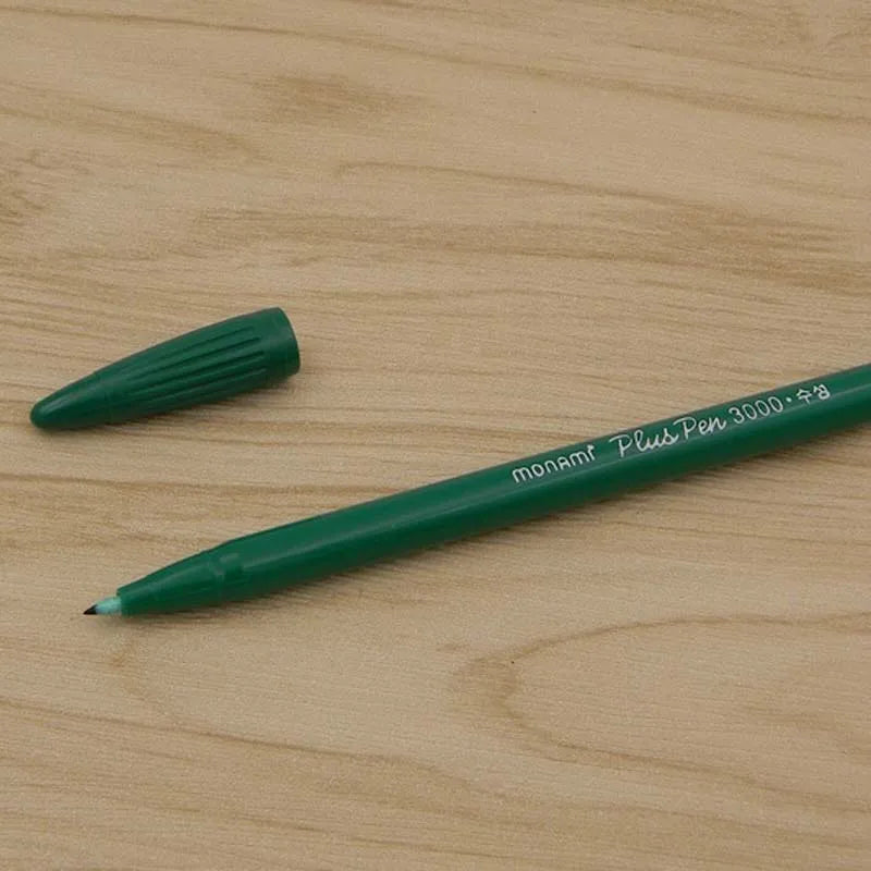 1pc mon 3000 Water soluble ink Fiber water pen hook line Art Marker Plus Pens
