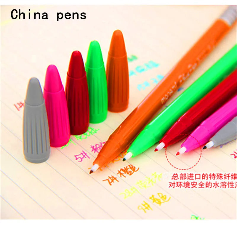 High quality 3000 Water Based Graffiti Hook Fiber Fine liner pen Drawing Art Marker Pen Student school office Gel pen