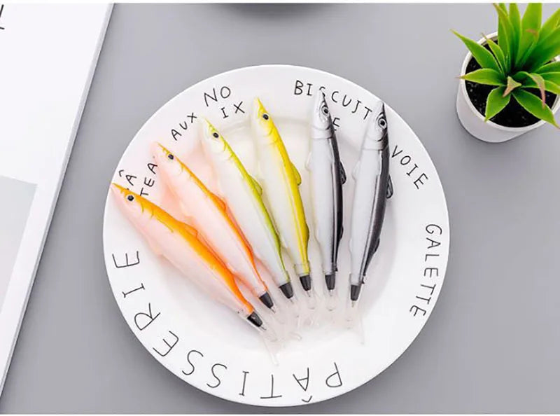 Cute Kawaii Sea Fish Stationery Creative Ballpoint Pen Office School Supply Novelty Funny Lovely Pens