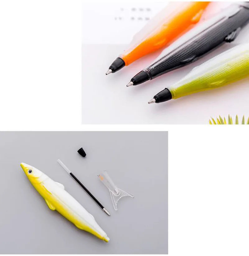 Cute Kawaii Sea Fish Stationery Creative Ballpoint Pen Office School Supply Novelty Funny Lovely Pens