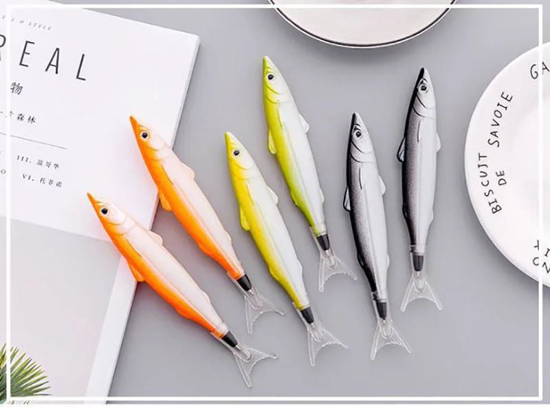 Cute Kawaii Sea Fish Stationery Creative Ballpoint Pen Office School Supply Novelty Funny Lovely Pens