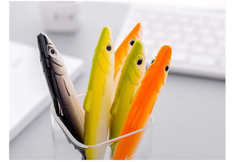 Cute Kawaii Sea Fish Stationery Creative Ballpoint Pen Office School Supply Novelty Funny Lovely Pens
