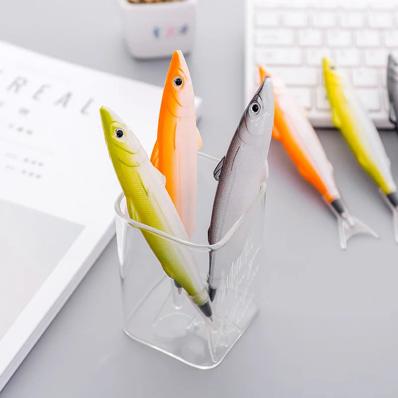 Cute Kawaii Sea Fish Stationery Creative Ballpoint Pen Office School Supply Novelty Funny Lovely Pens