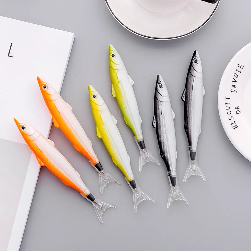 Cute Kawaii Sea Fish Stationery Creative Ballpoint Pen Office School Supply Novelty Funny Lovely Pens