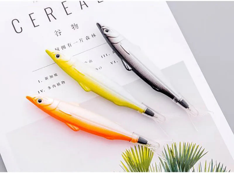 Cute Kawaii Sea Fish Stationery Creative Ballpoint Pen Office School Supply Novelty Funny Lovely Pens