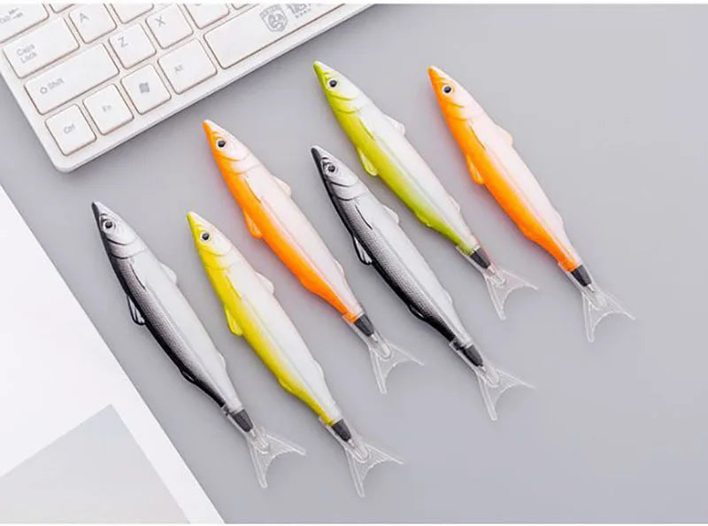 Cute Kawaii Sea Fish Stationery Creative Ballpoint Pen Office School Supply Novelty Funny Lovely Pens