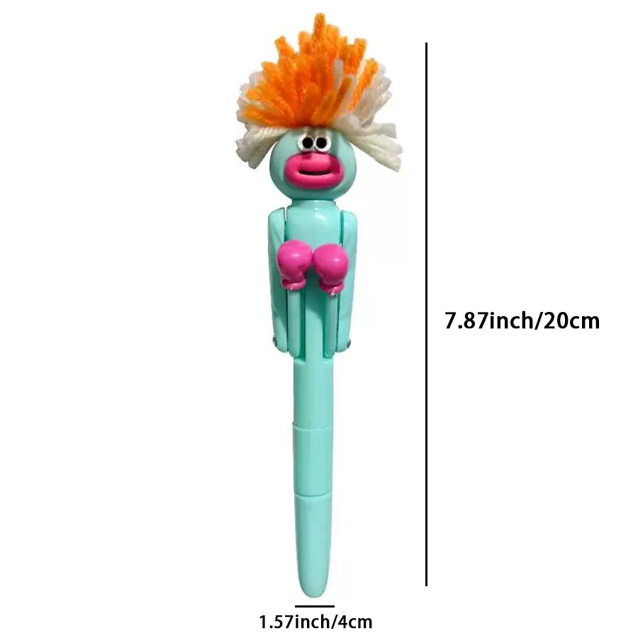 Ballpoint Pen, Funny Pen, Signature Pen 1.0, Cute Character Doll Pen, Boxing Pen, Writing Pen, Smooth Writing