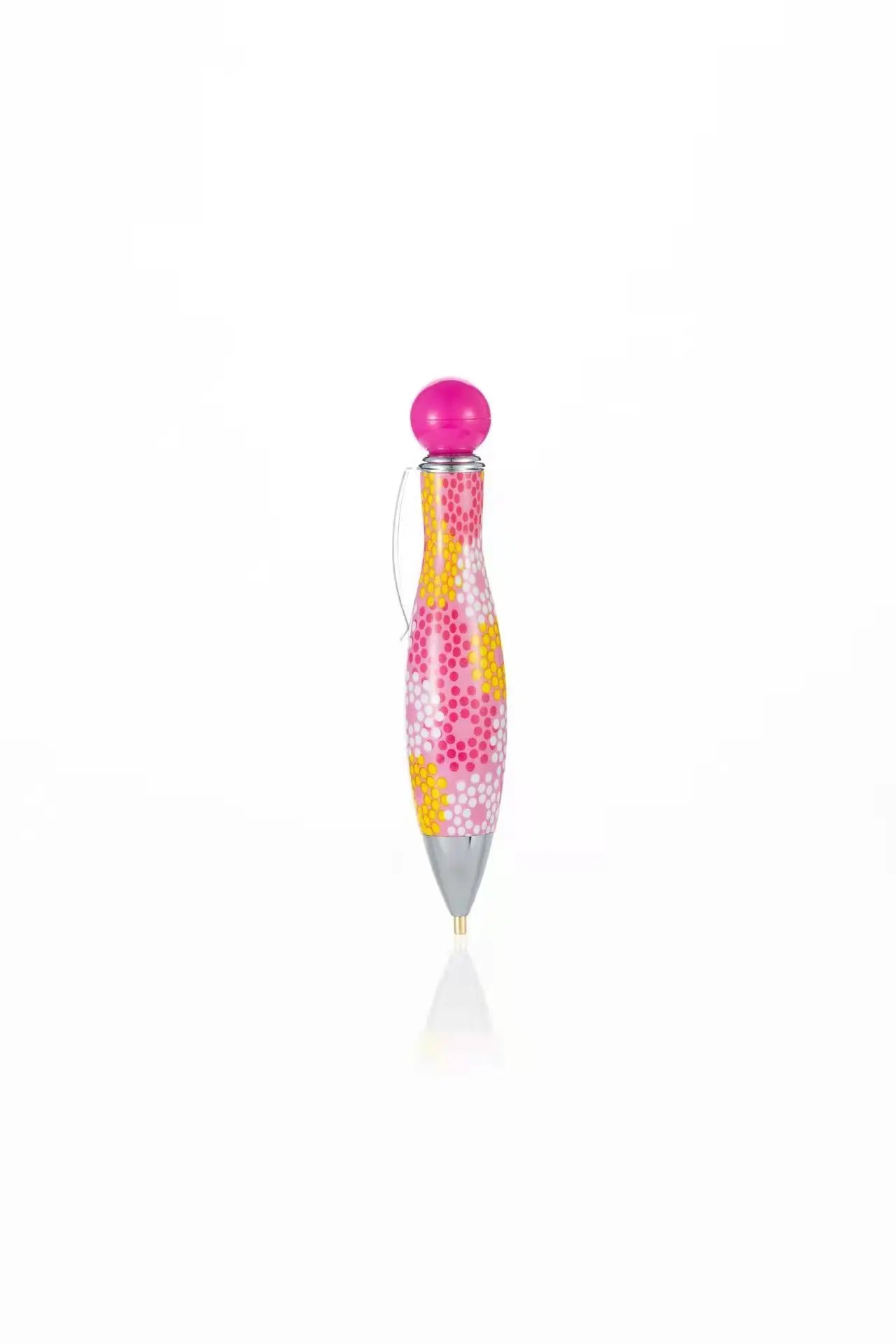 Diamond drawing tool pen, bowling ball shaped dot diamond pen, new style of diamond painting dot diamond pen