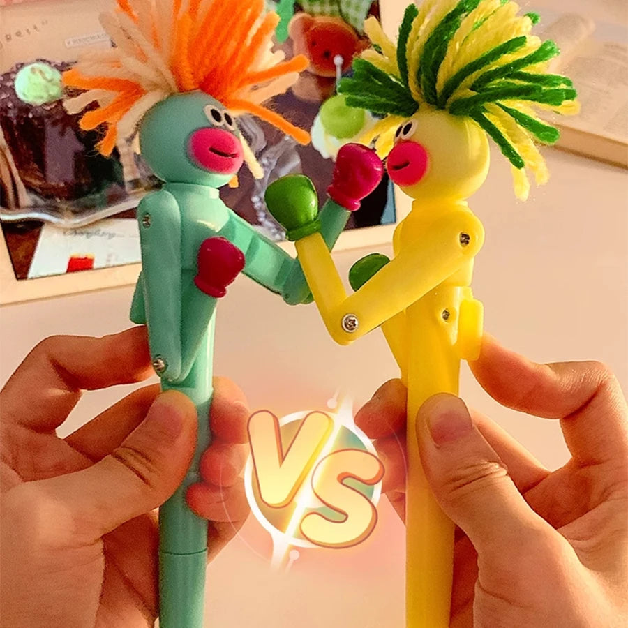 Ballpoint Pen, Funny Pen, Signature Pen 1.0, Cute Character Doll Pen, Boxing Pen, Writing Pen, Smooth Writing