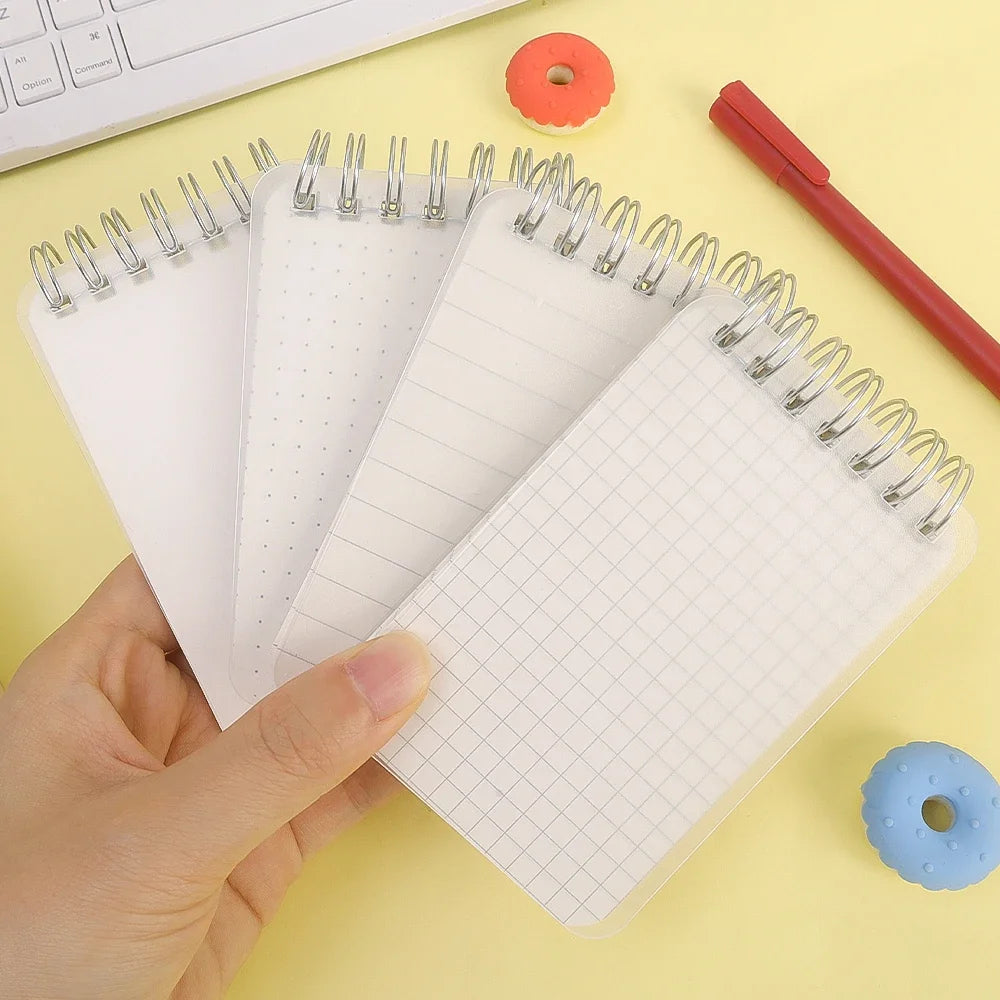 A7 Pocket Notebook Portable Mini Diary Planner Word Books Organizer Small Notepad Coil Booklet School Office Stationery