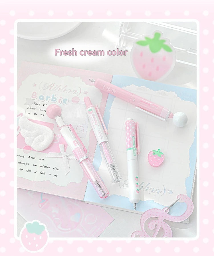 4PC Neutral Pen  Short Pen  4-Pack  High Aesthetic Value  360  Rotation  Decompression  And Problem  Solving Pen