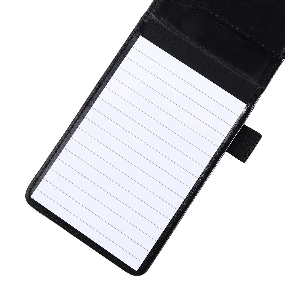 Office School Supplies Diary Small Memo Pads Leather Cover A7 Notebook Mini Notepad Business Memos Pocket Planner