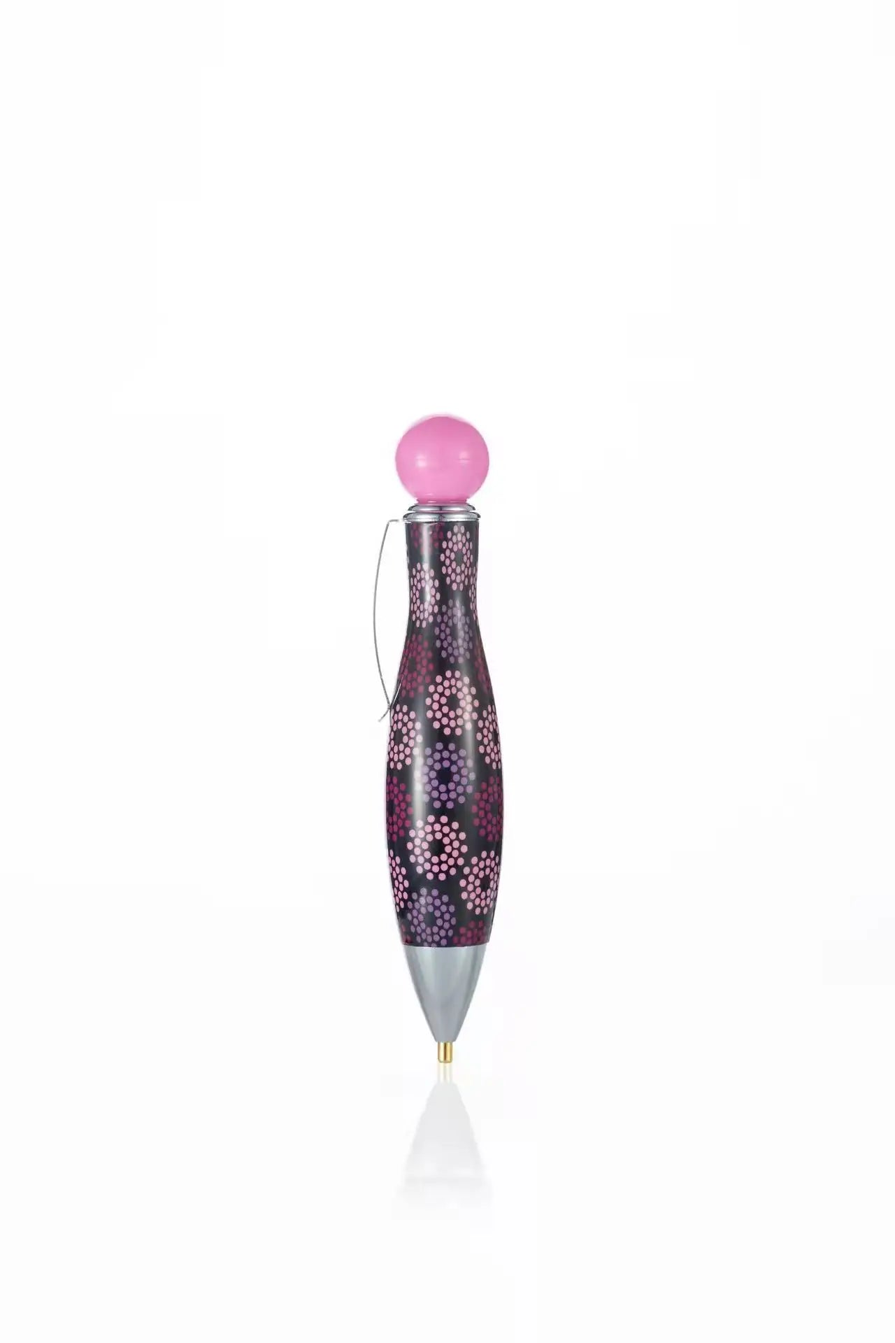 Diamond drawing tool pen, bowling ball shaped dot diamond pen, new style of diamond painting dot diamond pen