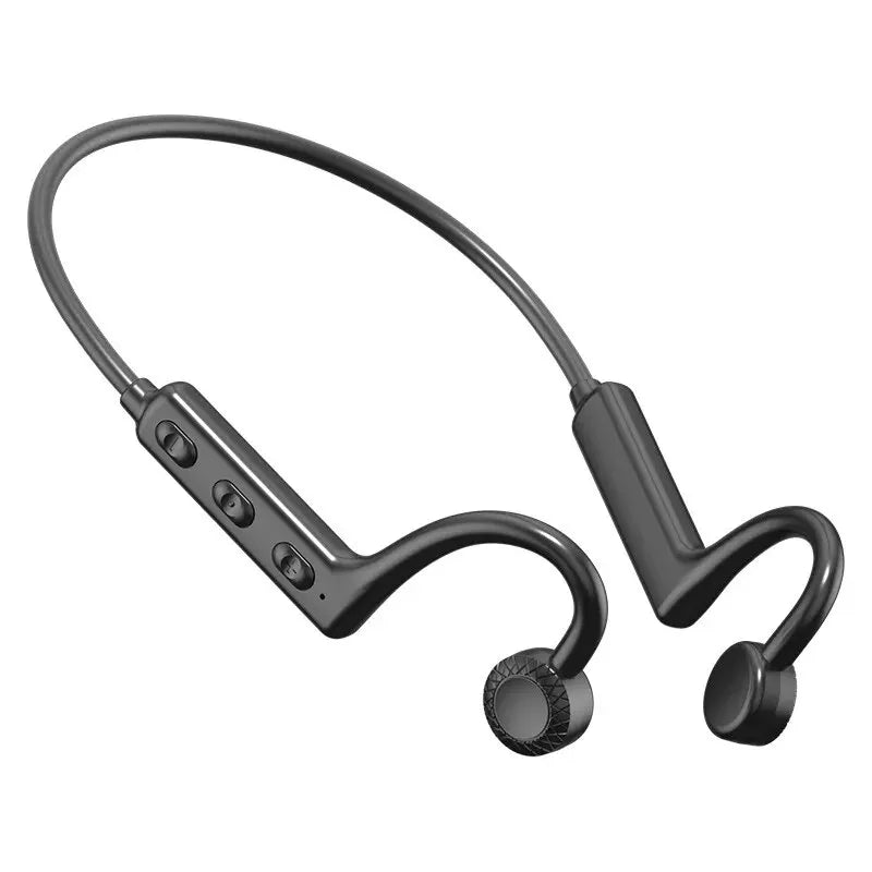 Ks19 Tws Bone Conduction Earphone Wireless Bluetooth Headphones Neckband Sports Headset Hearing Aid Earphone Handsfree With Mic
