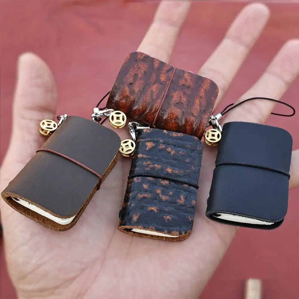 Notebook Core 32 Sheets Mini Notebook Handbook Portable Ultra-small Pocketbook Tiny Loose-leaf Notepad Daily Planner