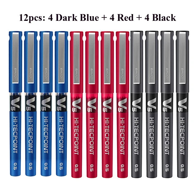 Japan PILOT Gel Pens BX-V5 Art Supplies Color Pen Office Accessories School Student Stationery Can Be Matched with Ink Bladder