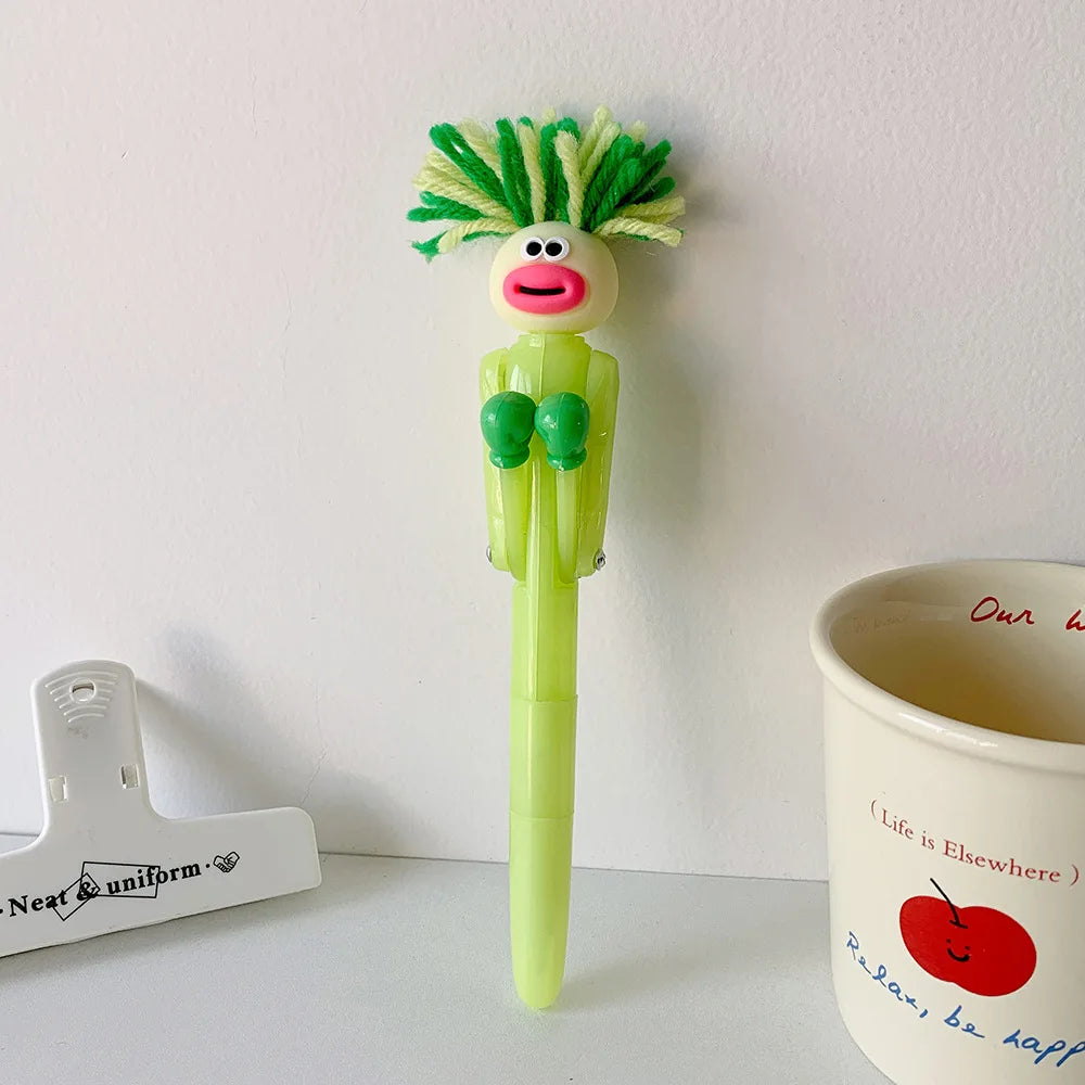 Ballpoint Pen, Funny Pen, Signature Pen 1.0, Cute Character Doll Pen, Boxing Pen, Writing Pen, Smooth Writing