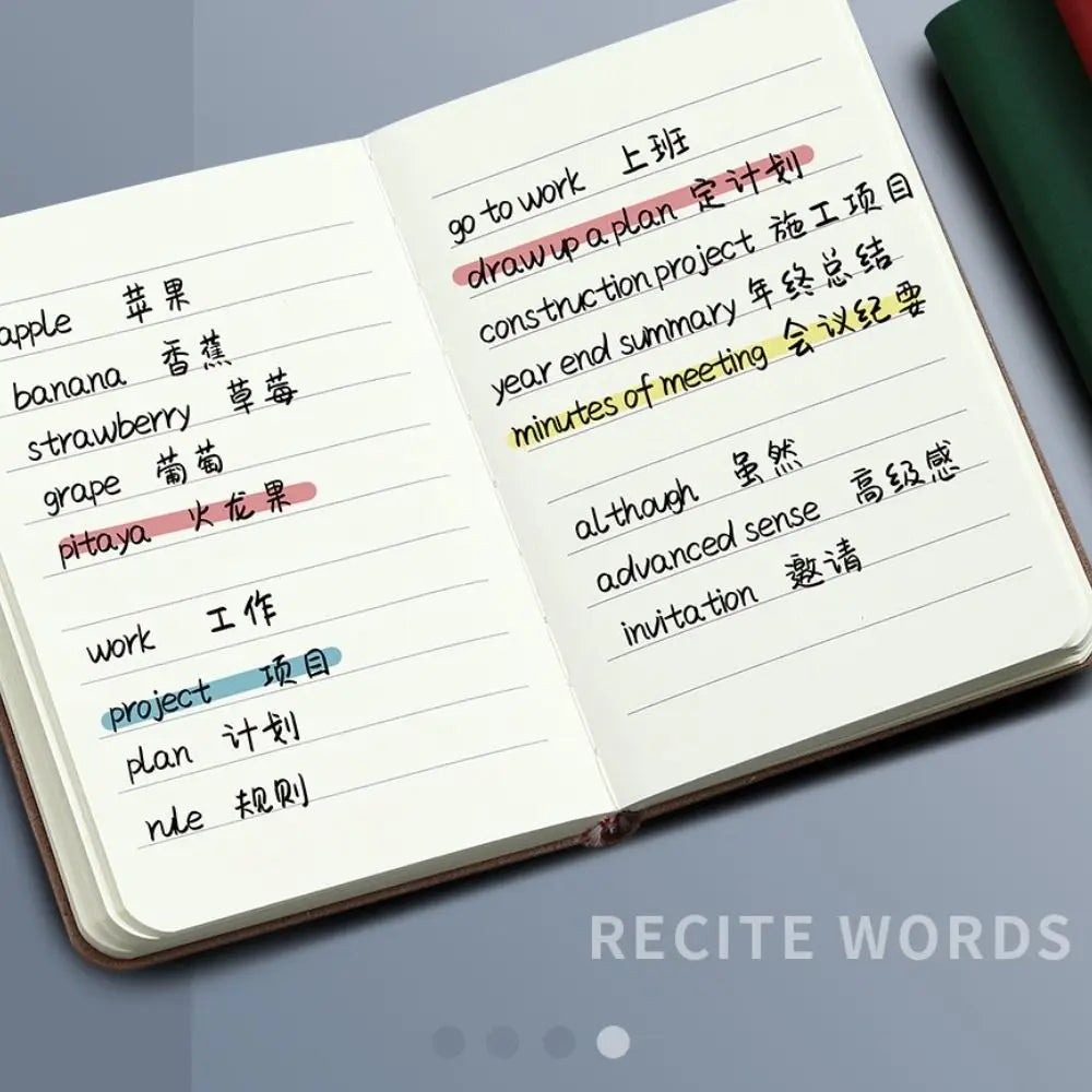 A7 Mini Notebook Portable Pocket Notepad Memo Diary Planner Agenda Organizer Office School Stationery