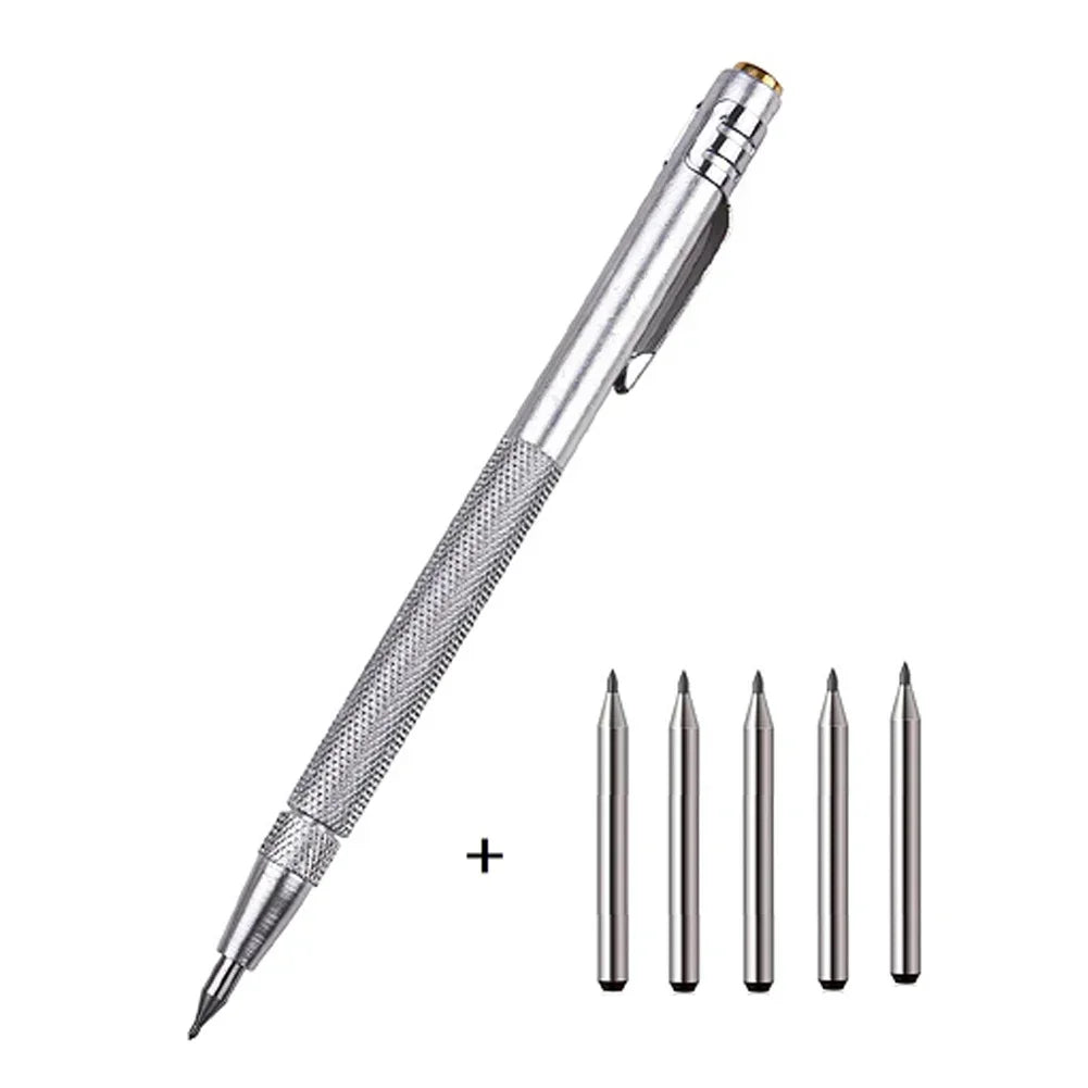 11/10/6/2pcs Diamond Scribing Pen  Carbide Tip Carbide Engraving Pen Nib Stylus Pens For Glass Ceramic Metal Hand Tool