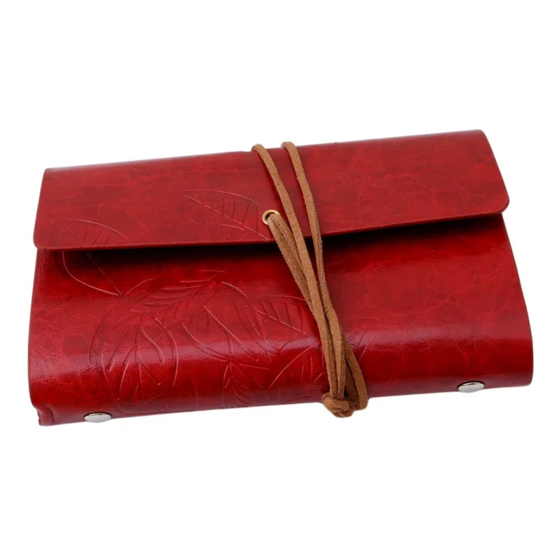 Spiral Notebook Retro Diary Antique PU Leather Notebook A7 Replaceable Stationery Gift Travel Journal