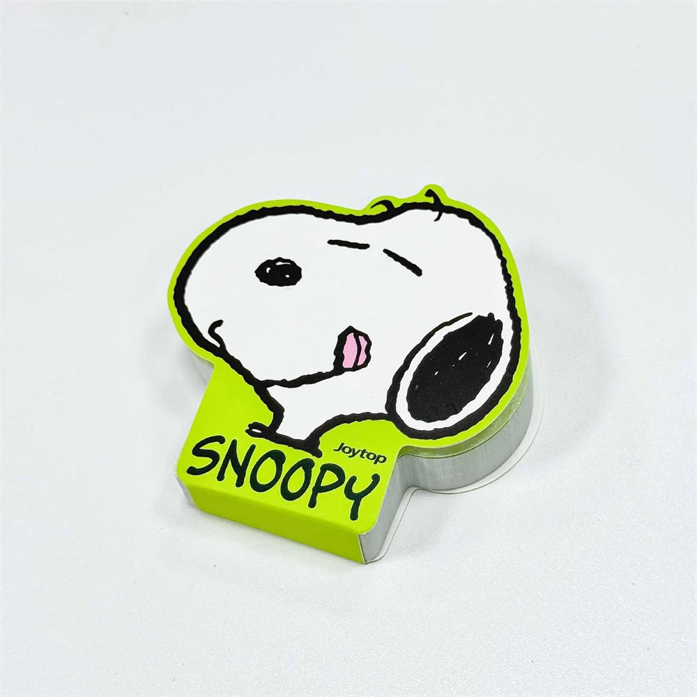 Anime Snoopy Mini Notebook Cartoon Snoopy Adventure Irregular Notebook Portable Pocket Book Message Books Student Stationery