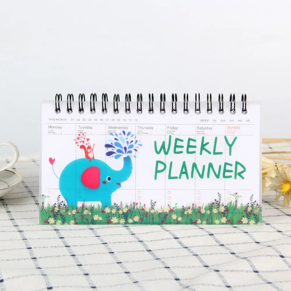 Student Diary Flip Notebook Notebook Agenda Book Diary Planner Weekly Planning Schedule