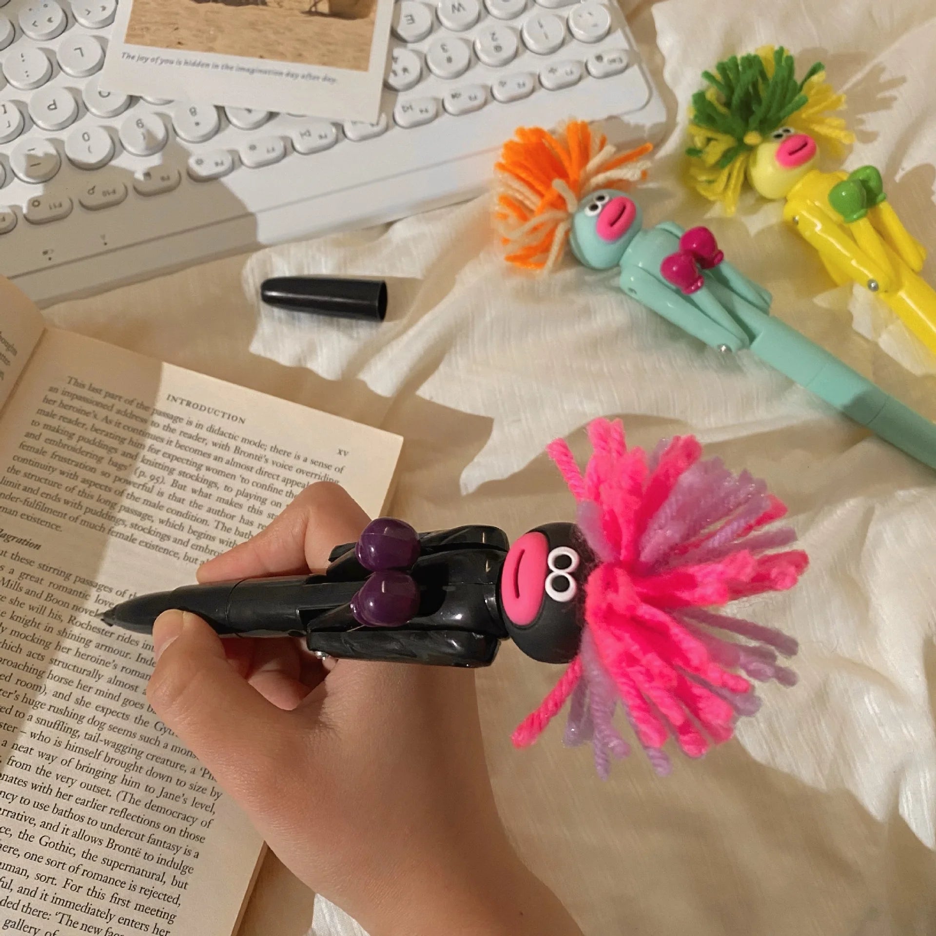 Ballpoint Pen, Funny Pen, Signature Pen 1.0, Cute Character Doll Pen, Boxing Pen, Writing Pen, Smooth Writing