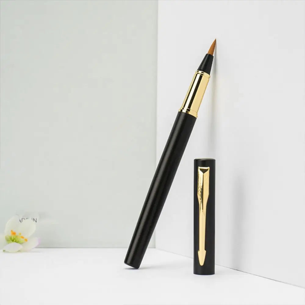 3 PCS Durable Fountain Pen Type Calligraphy Brushes Soft Hair Business Calligraphy Pen Writing Metal Practice Brush School