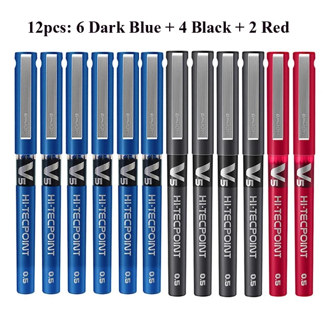 Japan PILOT Gel Pens BX-V5 Art Supplies Color Pen Office Accessories School Student Stationery Can Be Matched with Ink Bladder
