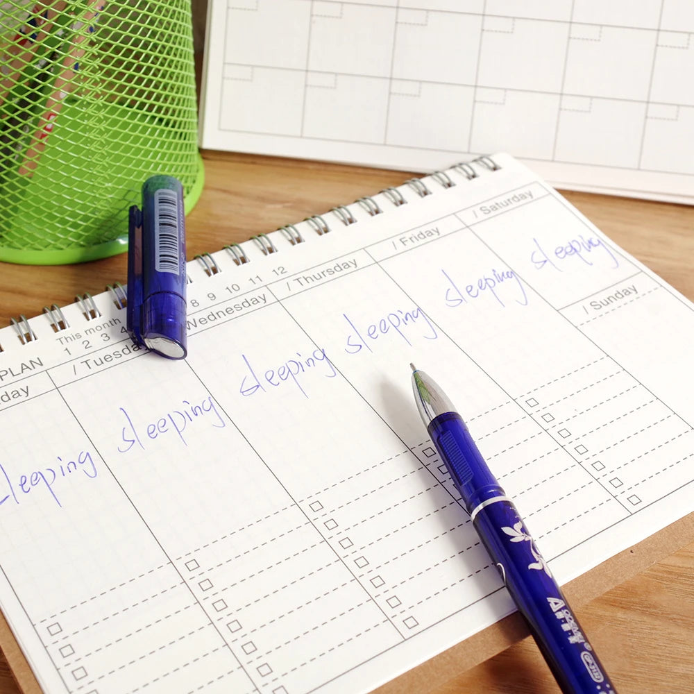 Daily Weekly Planner Notebook Spiral Agenda Daily Schedule Journal Notebooks Time To Do List Office Stationery School Supplies