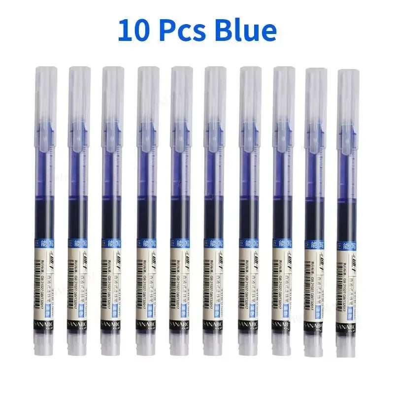 Ballpoint Pens Set: 24/40/80 Black + 3/5/10 Blue/Red | Smooth Writing for University, Office & School | Quick-Drying Ink, Comfor