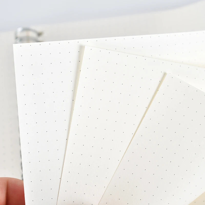 Notebook 80 Pages - Pp Spiral Bound Transparent Cover, Writing Diary Office College Notes, A5 Size