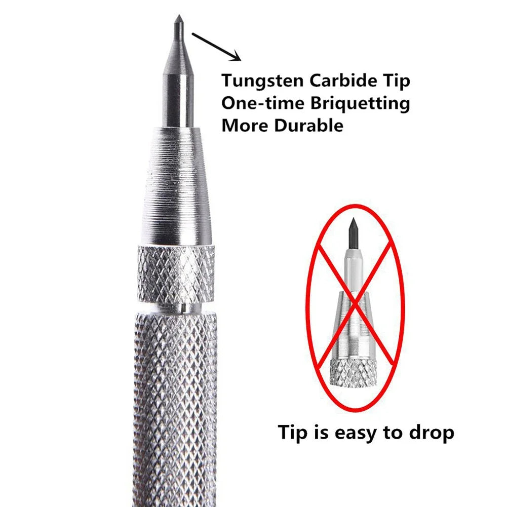 11/10/6/2pcs Diamond Scribing Pen  Carbide Tip Carbide Engraving Pen Nib Stylus Pens For Glass Ceramic Metal Hand Tool