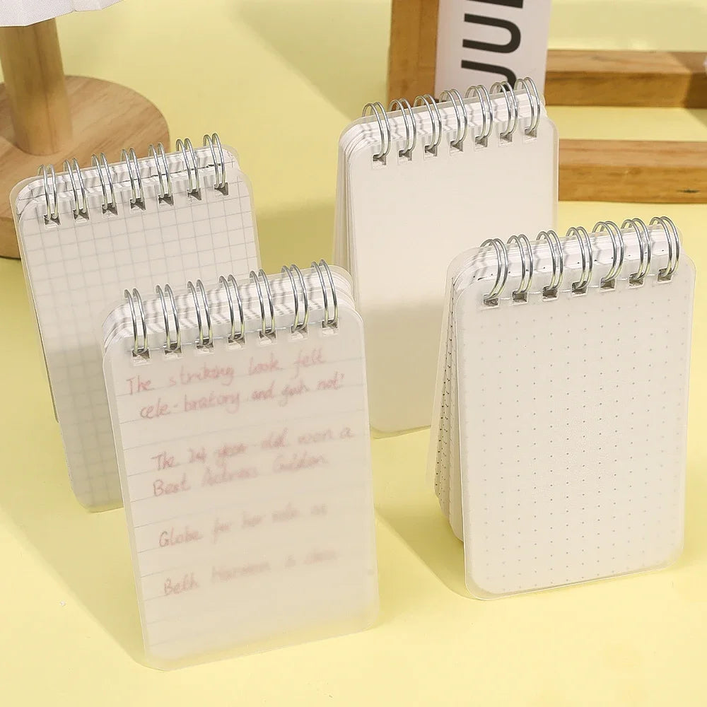 A7 Pocket Notebook Portable Mini Diary Planner Word Books Organizer Small Notepad Coil Booklet School Office Stationery