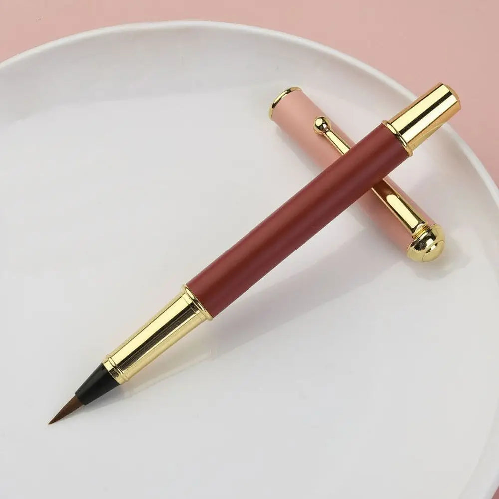 Professional Beginners Metal Writing Artist Drawing Painting Pens Chinese Brushes Penmanship Brushes Calligraphy Pen Brushes