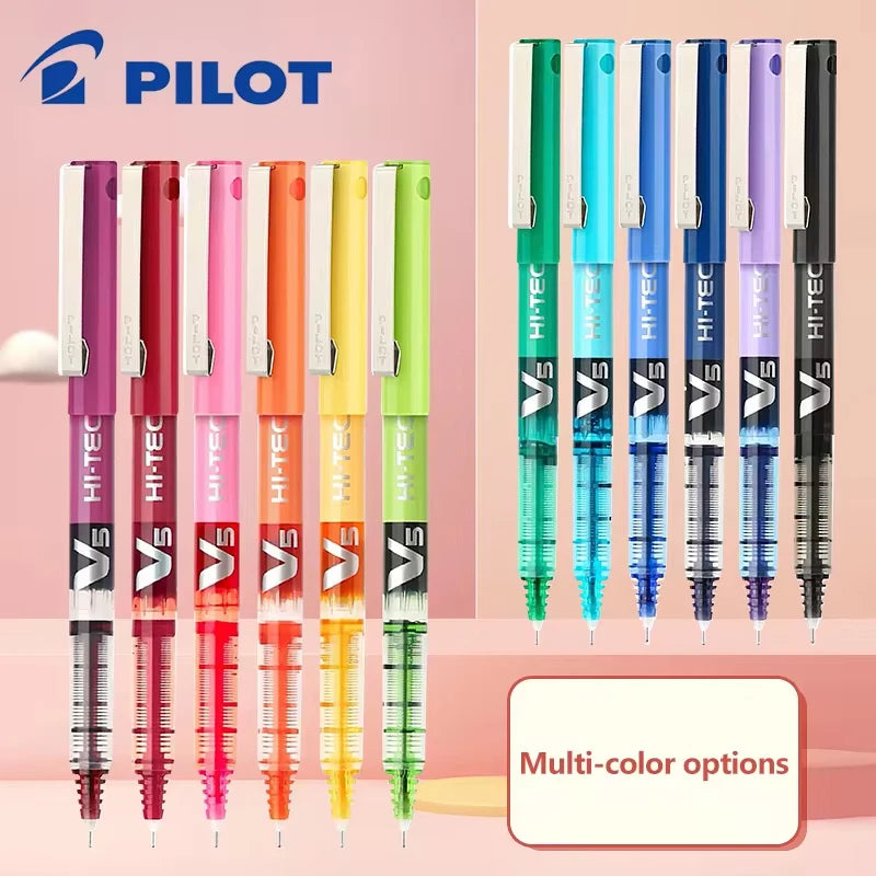 Japan PILOT Gel Pens BX-V5 Art Supplies Color Pen Office Accessories School Student Stationery Can Be Matched with Ink Bladder