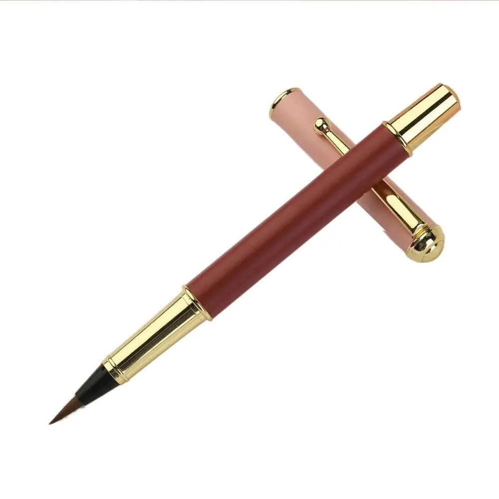 Professional Beginners Metal Writing Artist Drawing Painting Pens Chinese Brushes Penmanship Brushes Calligraphy Pen Brushes