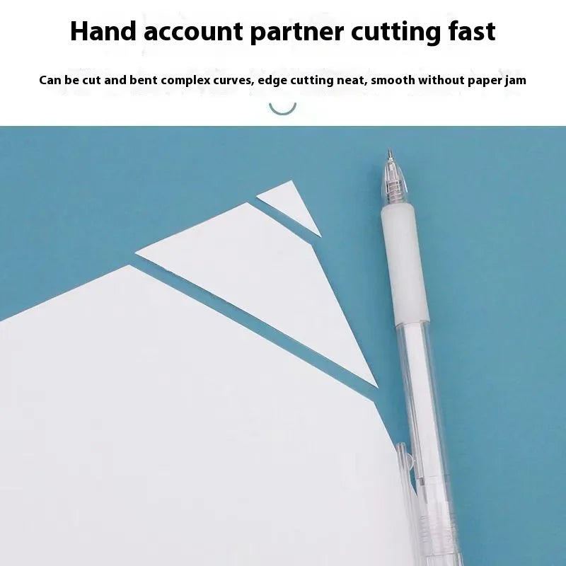 5PCS Craft Cutting Paper Pen Cutter Tool Paper Cutting Carving Tools DIY Drawing Scrapbooking Perfectly Accessories