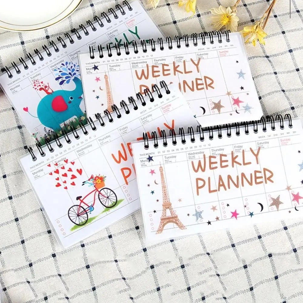 Student Diary Flip Notebook Notebook Agenda Book Diary Planner Weekly Planning Schedule