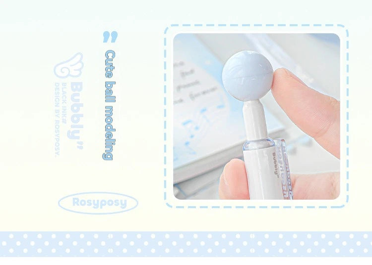 4PC Neutral Pen  Short Pen  4-Pack  High Aesthetic Value  360  Rotation  Decompression  And Problem  Solving Pen