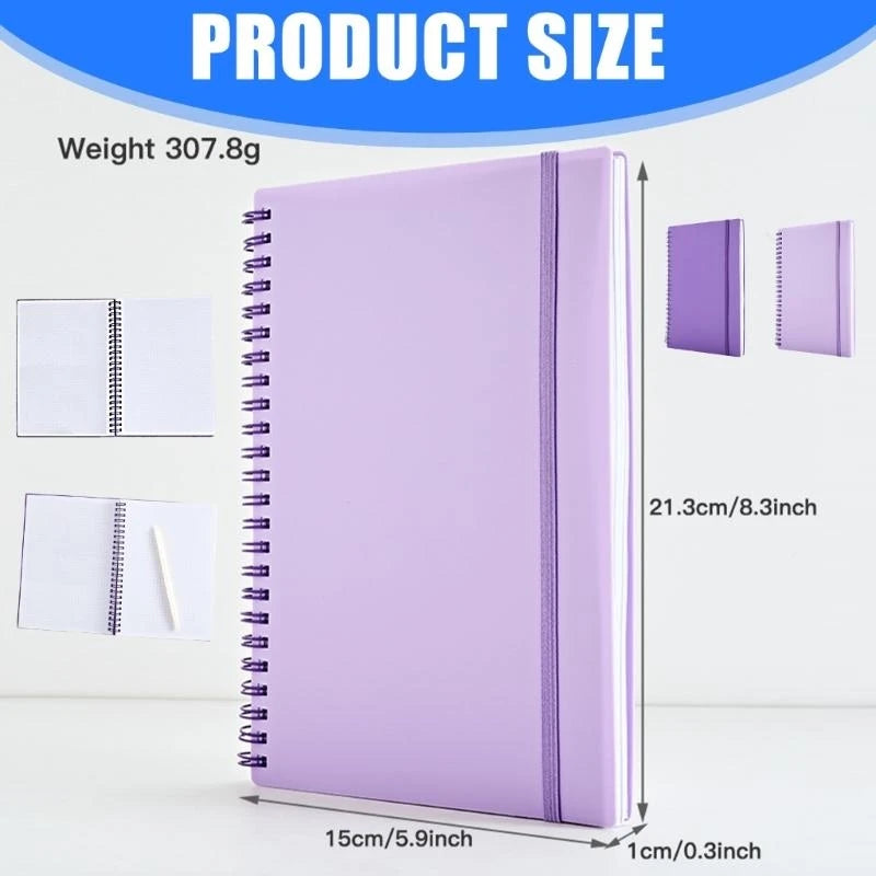 A 5 Multifunctional Notebook Journal Notebook Stationery Notepads Thick Paper Spirals Notebooks For Notes Sketches