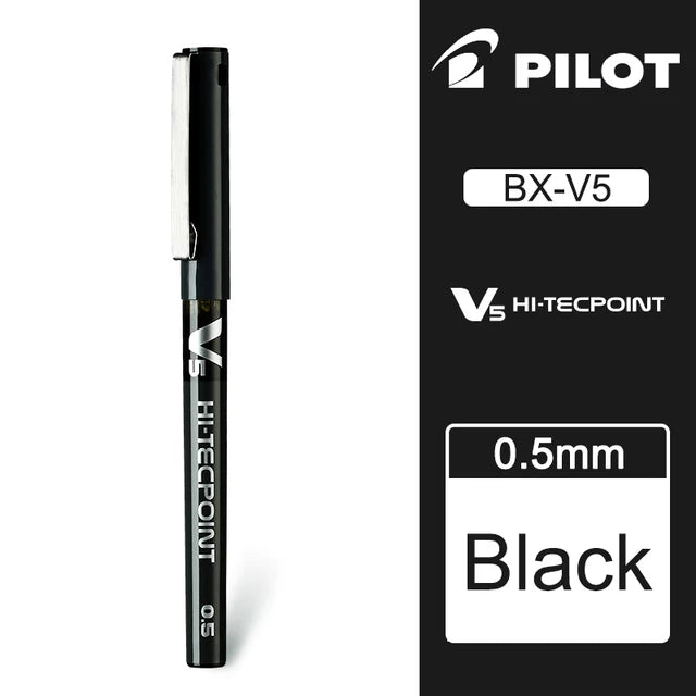 Japan PILOT Gel Pens BX-V5 Art Supplies Color Pen Office Accessories School Student Stationery Can Be Matched with Ink Bladder